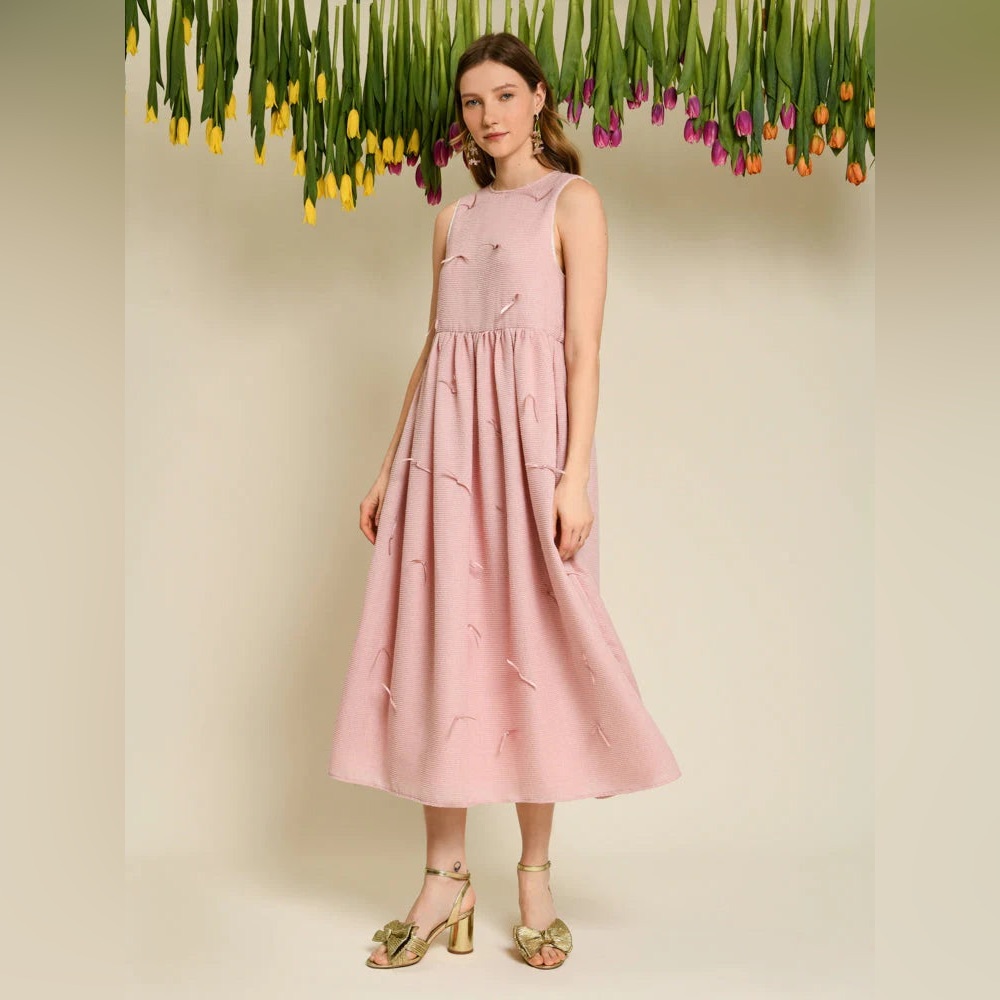 Sister Jane Pink Midi Dress